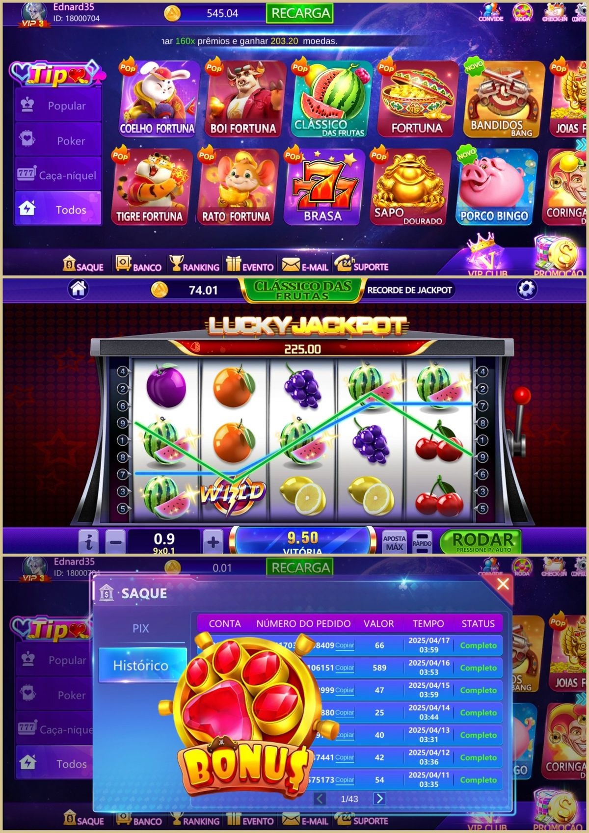 Push Gaming Slots game